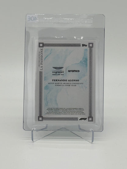 Topps Formula One Eccellenza - Fernando Alonso /49