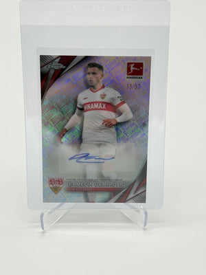 2024-25 Topps Chrome Bundesliga Ermedin Demirovic Topps Fractor 13/52