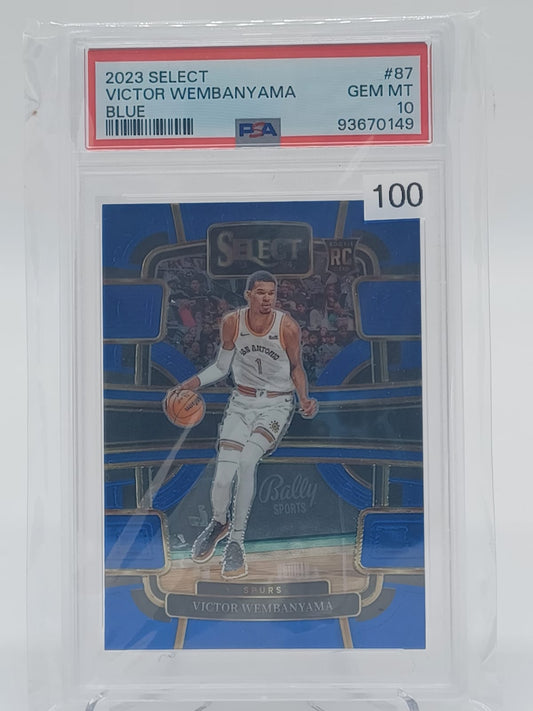 2023 Panini Select - Victor Wembanyama RC PSA10