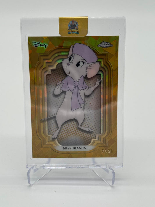 2024 Topps Chrome Disney Sapphire Edition Miss Bianca /50