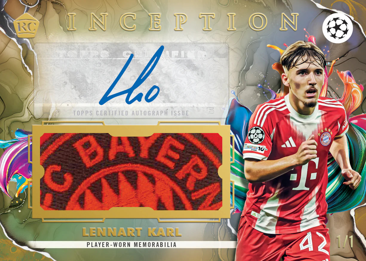 1x Case Break 2025-26 Topps UCC Inception Hobby Box #3 | 8 Boxer