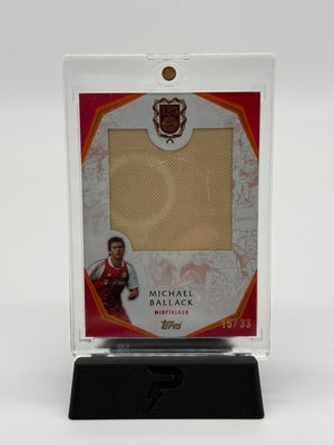 2025 Topps 125 Jahre Fc Bayern Michael Ballack Relic 15/33