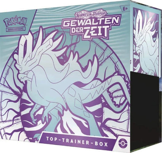 Pokémon Karmesin & Purpur Top-Trainer-Box Gewalten der Zeit DE (SEALED)