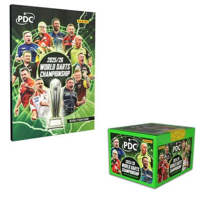 2025/26 Panini PDC World Darts Championship Hardcover Box-Bundle (SEALED) PRE-ORDER
