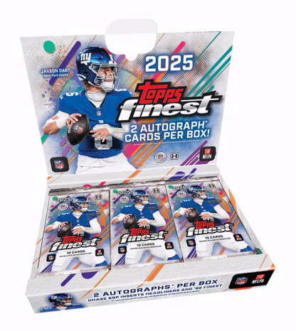 2025 Topps Finest Football Hobby Box (LIVEBREAK)