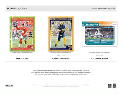 2024 PANINI SCORE Football Fat Pack (SEALED)