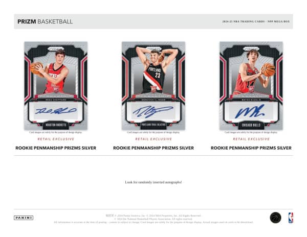 2024-25 Panini PRIZM Basketball Mega Box (SEALED)