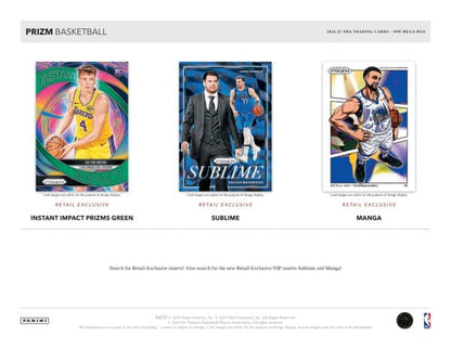 2024-25 Panini PRIZM Basketball Mega Box (SEALED)