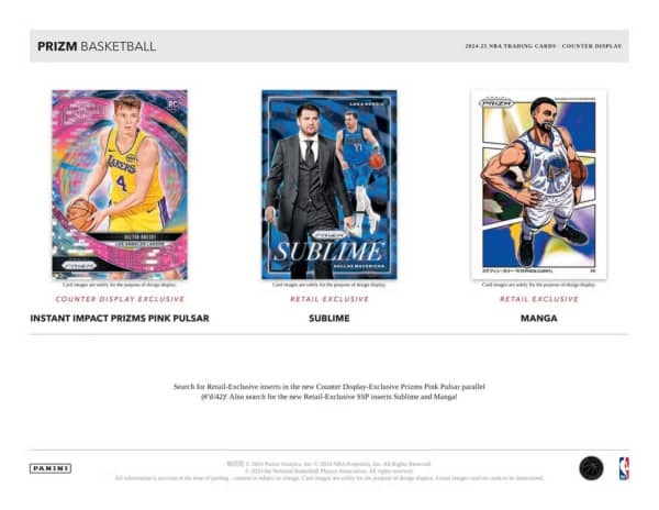 2024-25 Panini Prizm Basketball Retail Box (SEALED)