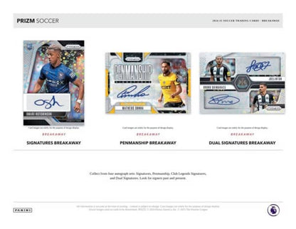 2024-25 Panini Prizm Premier League Breakaway Box (SEALED)