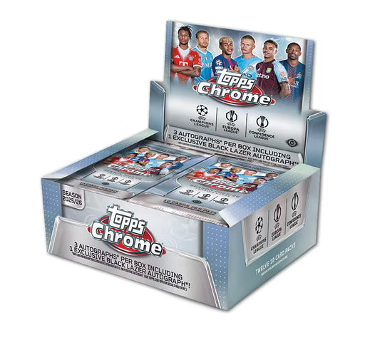 2025-26 Topps Chrome UCC Jumbo Box (SEALED)
