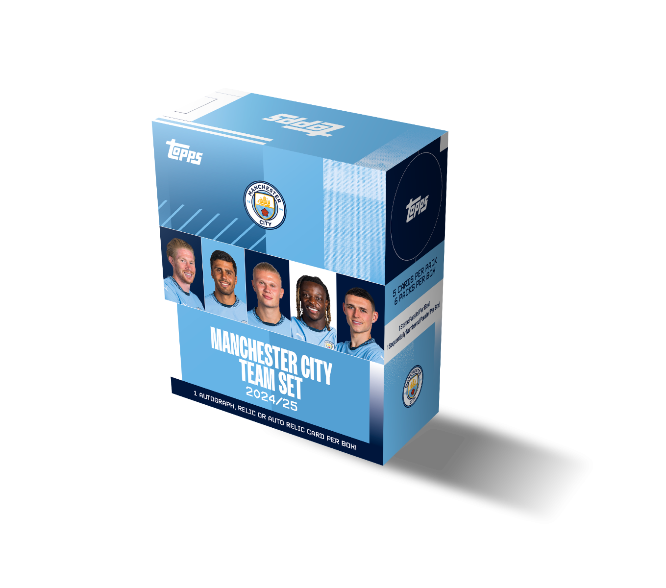 2024/25 Topps Manchester City Team Set (LIVEBREAK)