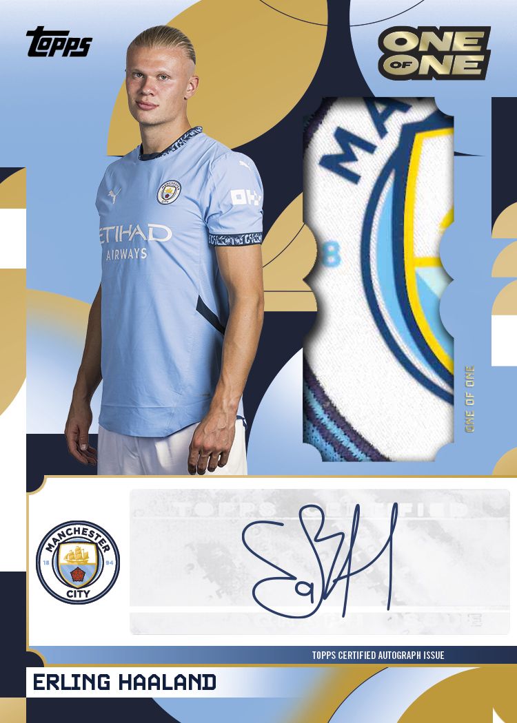 2024/25 Topps Manchester City Team Set (LIVEBREAK)