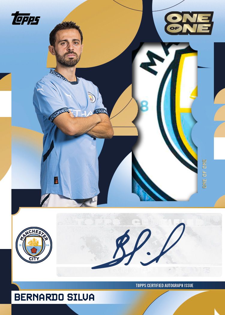 2024/25 Topps Manchester City Team Set (LIVEBREAK)