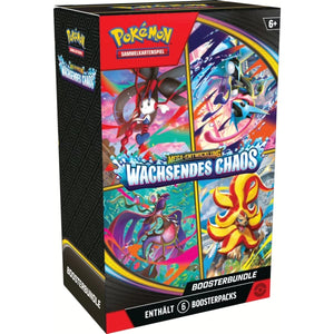 Pokemon Mega Entwicklung Wachsendes Chaos Boosterbundle DE - Livebreak by Fratelli Cards