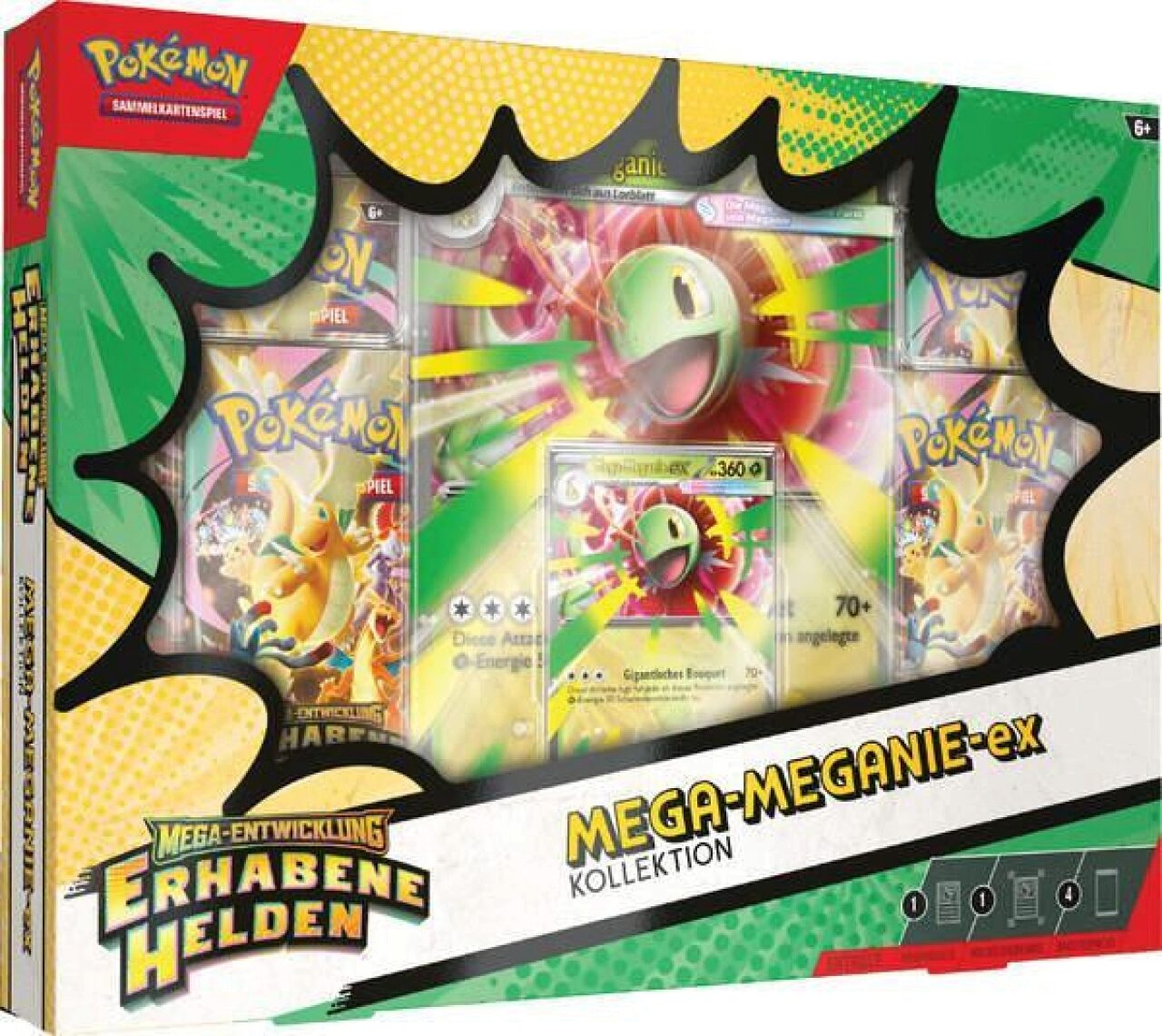 Pokémon Erhabene Helden Mega-Meganie-ex Kollektion DE (SEALED)