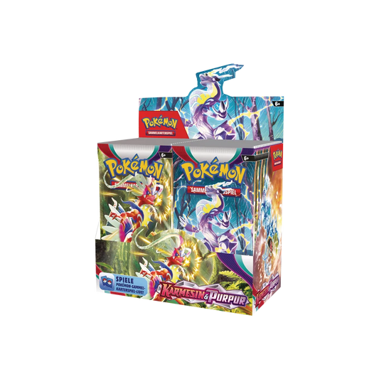 Pokémon Karmesin & Purpur Booster Display DE (SEALED)