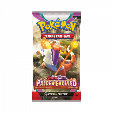 Pokémon Scarlet&Violet Paleda Evolved Booster Pack - ENG