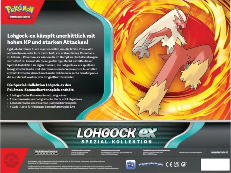Pokémon Lohgock ex Spezial-Kollektion DE (SEALED)