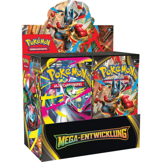 Pokémon Mega Entwicklung Booster Box DE 36 Booster (SEALED)