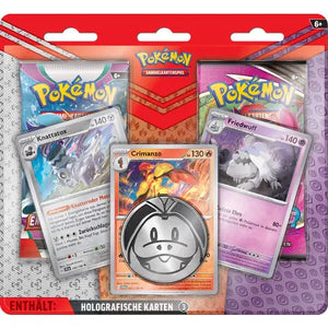 Pokemon Enhanced 2-Pack Blister Knattatox-Crimanzo-Friedwuff DE (SEALED)