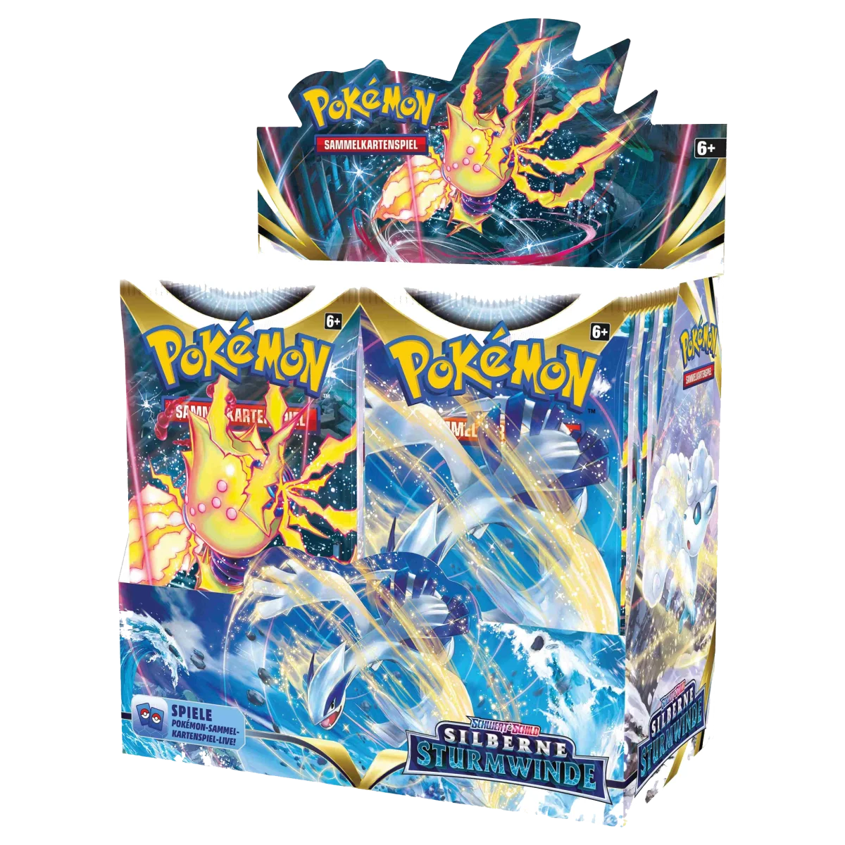 Pokémon Silberne Sturmwinde Booster Display DE - 36 Booster (SEALED)