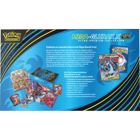Pokemon Mega Glurak X Ultra-Premium-Kollektion (SEALED)