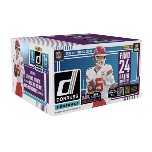 2025 Panini Donruss Football Retail Box (SEALED)