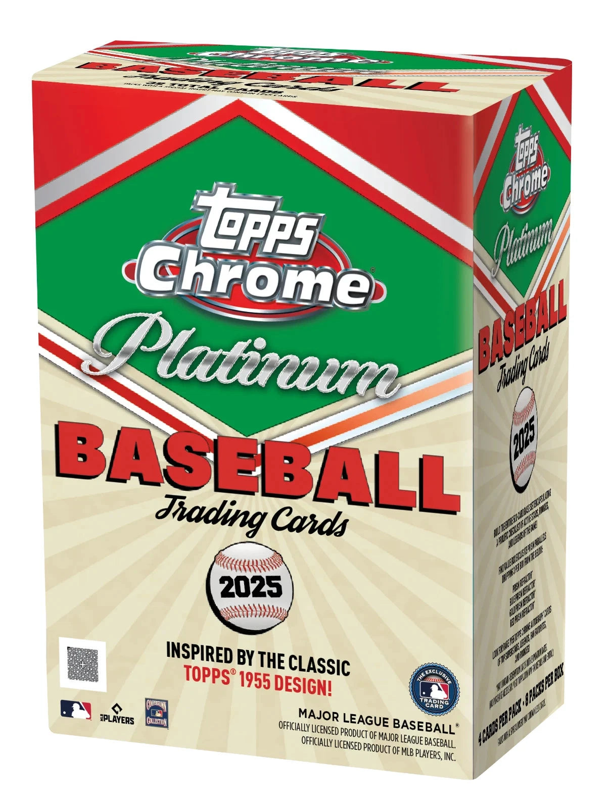 2025 Topps Chrome Platinum Baseball Value Box (SEALED)