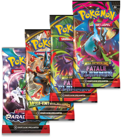 Pokémon Mega-Entwicklung Erhabene Helden Mega-Glurak Y ex Tin DE (SEALED)