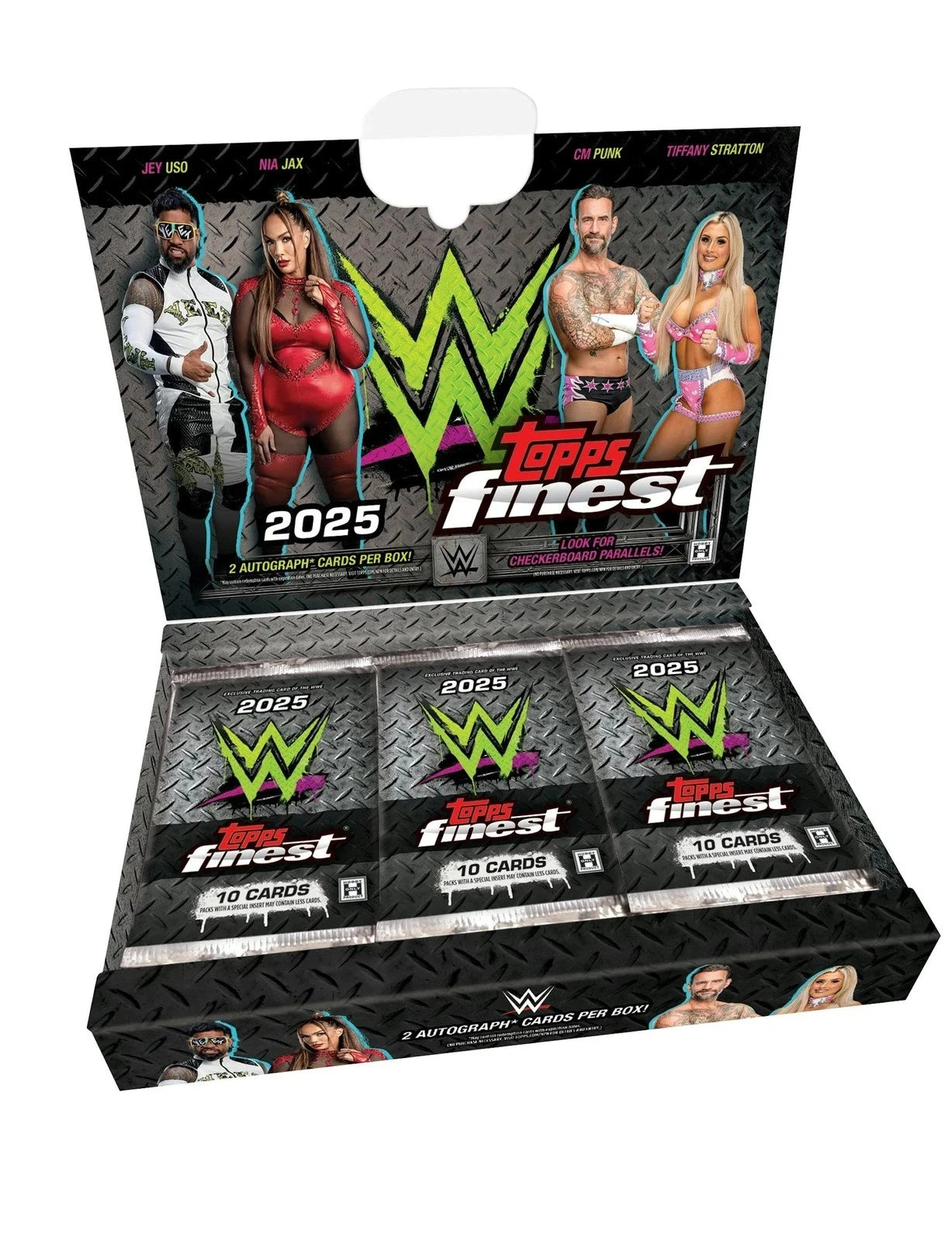 2025 Topps Finest WWE Hobby Box (LIVEBREAK)