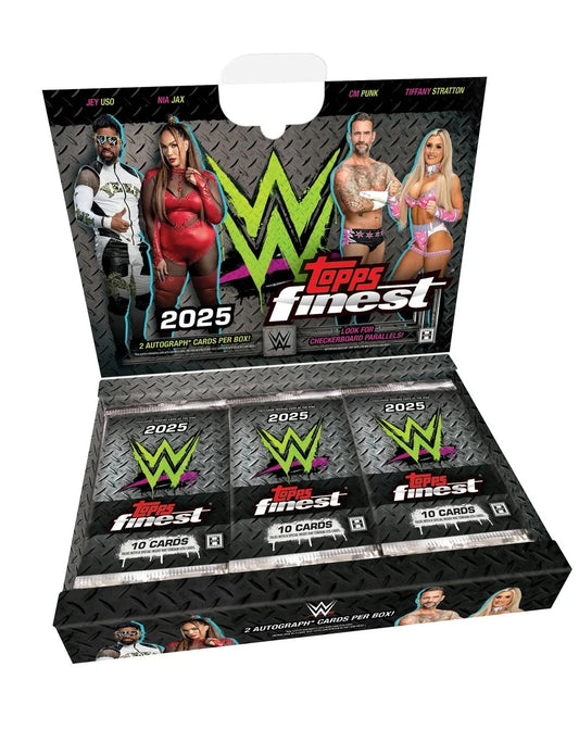 2025 Topps Finest WWE Hobby Box (LIVEBREAK)