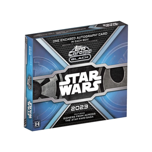 2023 Topps Chrome Star Wars Black Hobby Box (LIVEBREAK)