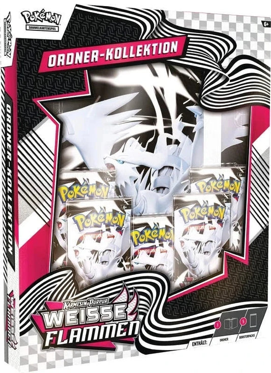 Pokémon Karmesin & Purpur Weisse Flammen Ordner-Kollektion DE (SEALED)