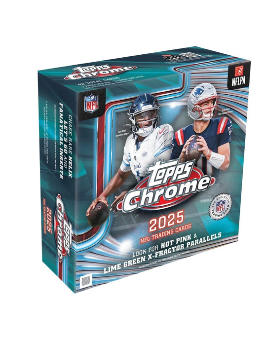 2025 Topps Chrome Football Mega Box (SEALED)