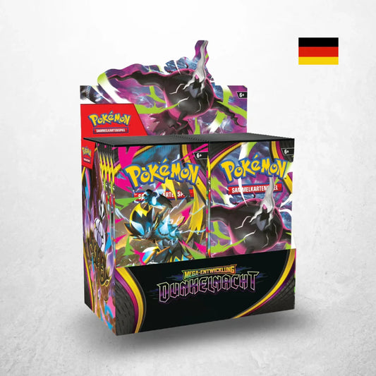Pokémon Mega Entwicklung Dunkelnacht Display SEALED – deutsches Booster Display mit 36 Boosterpacks