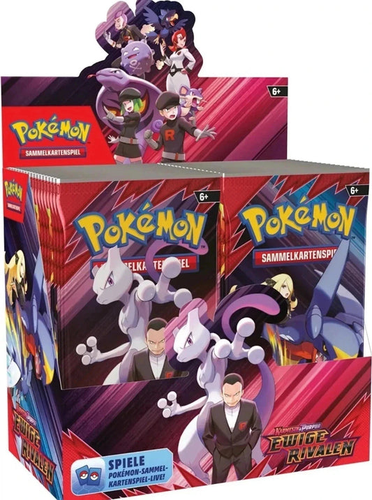 Pokémon KP10 Karmesin & Purpur Ewige Rivalen Booster Display DE (SEALED)