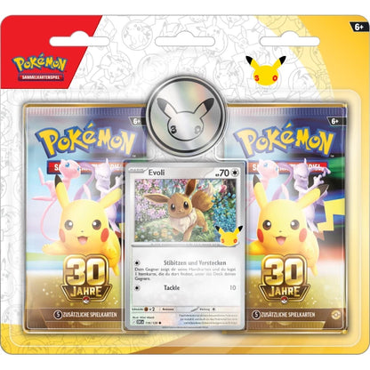 Pokémon 30 Jahre 2-Pack Blister Deutsch