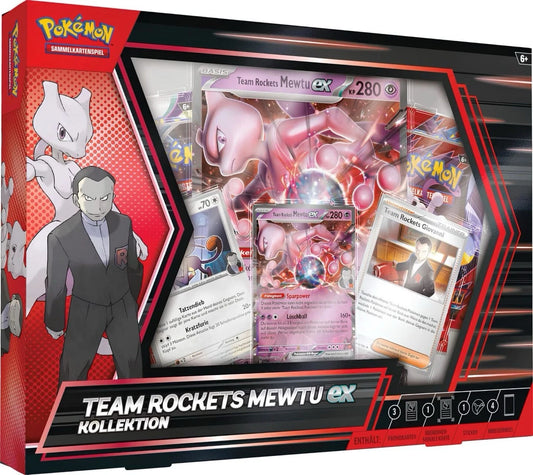 Pokémon Team Rockets Mewtu ex Kollektion (SEALED)