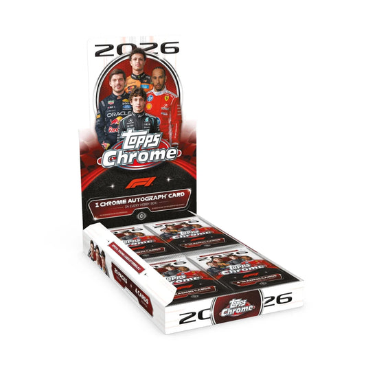 2026 Topps Chrome Formula One Hobby Box Break – 3 Boxen PYD Pick Your Driver Formel 1 Trading Cards PUSHDICH