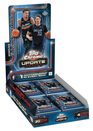 2025-26 Topps NBA Chrome Updates Hobby Box SEALED