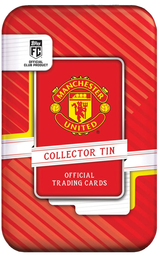 2026-27 Topps Manchester United Collector Tin Fußball Sammelkarten