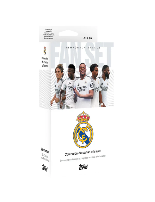 2024-25 Topps Real Madrid Fan Set (LIVEBREAK)