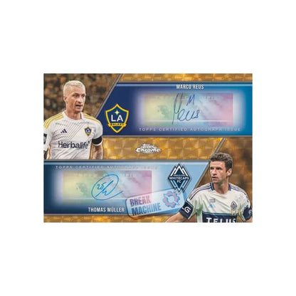 2025 Topps Chrome MLS Blaster Box (SEALED)