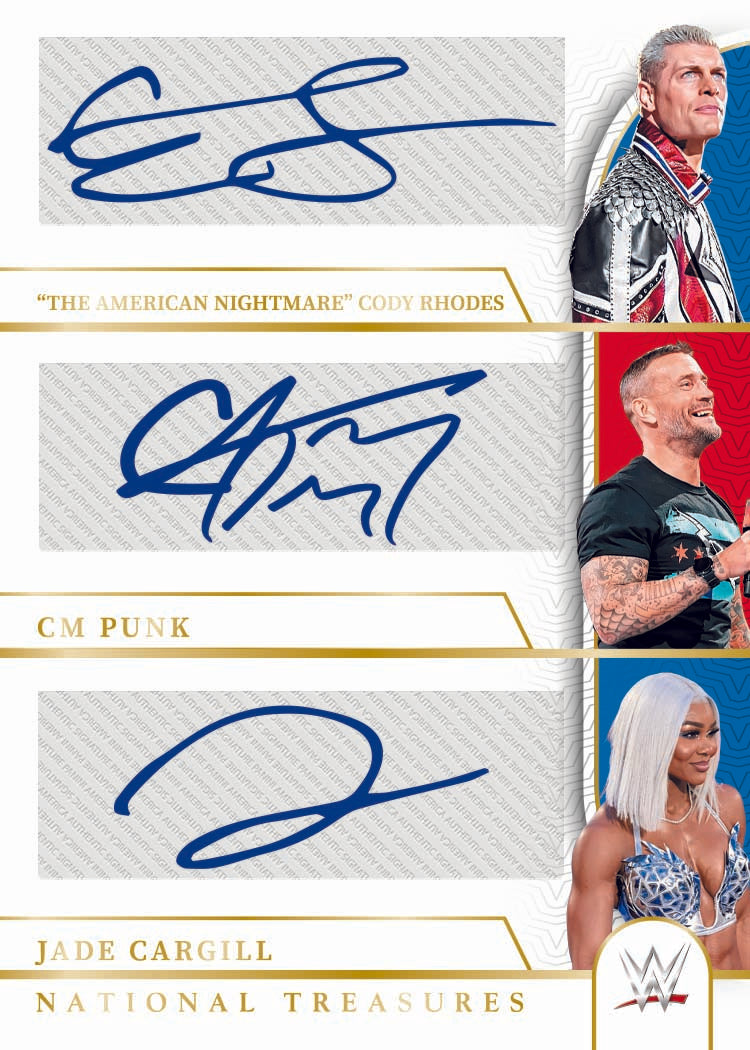 2024 PANINI NATIONAL TREASURES WWE Hobby Box (LIVEBREAK)