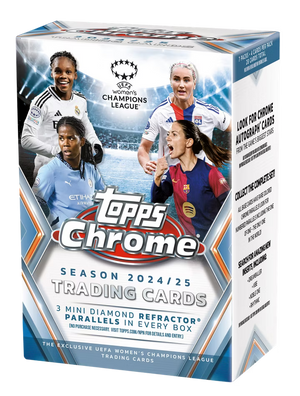2024-25 Topps Chrome UEFA Women´s Champions League Value Box (SEALED)