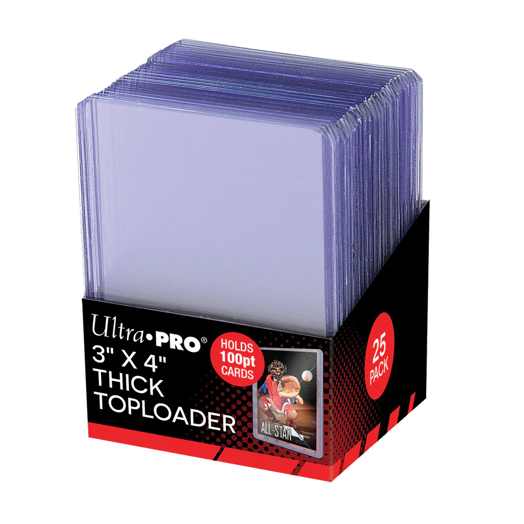 Ultra PRO - 3"x4" Thick Toploader - 100pt (25Stk.)