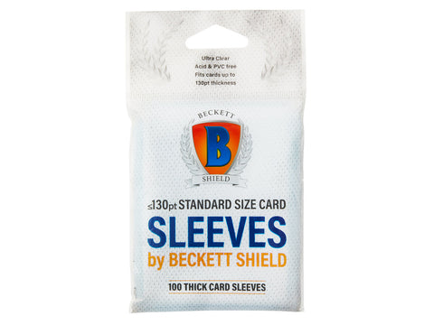 Beckett Shield Thick Card Sleeves (<130pt)