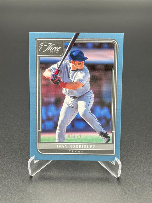 2022 Panini - Three and Two Baseball - Ivan Rodriguez 05/32