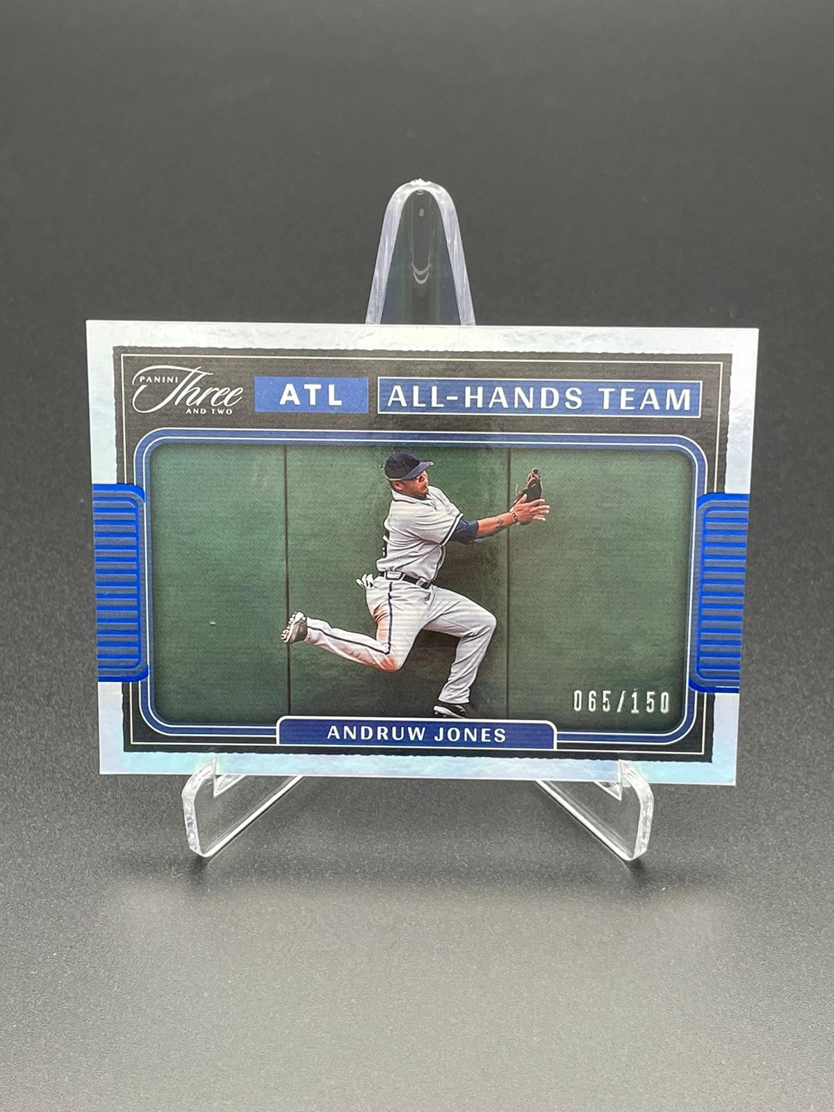 2022 Panini - Three and Two Baseball - Andruw Jones 065/150